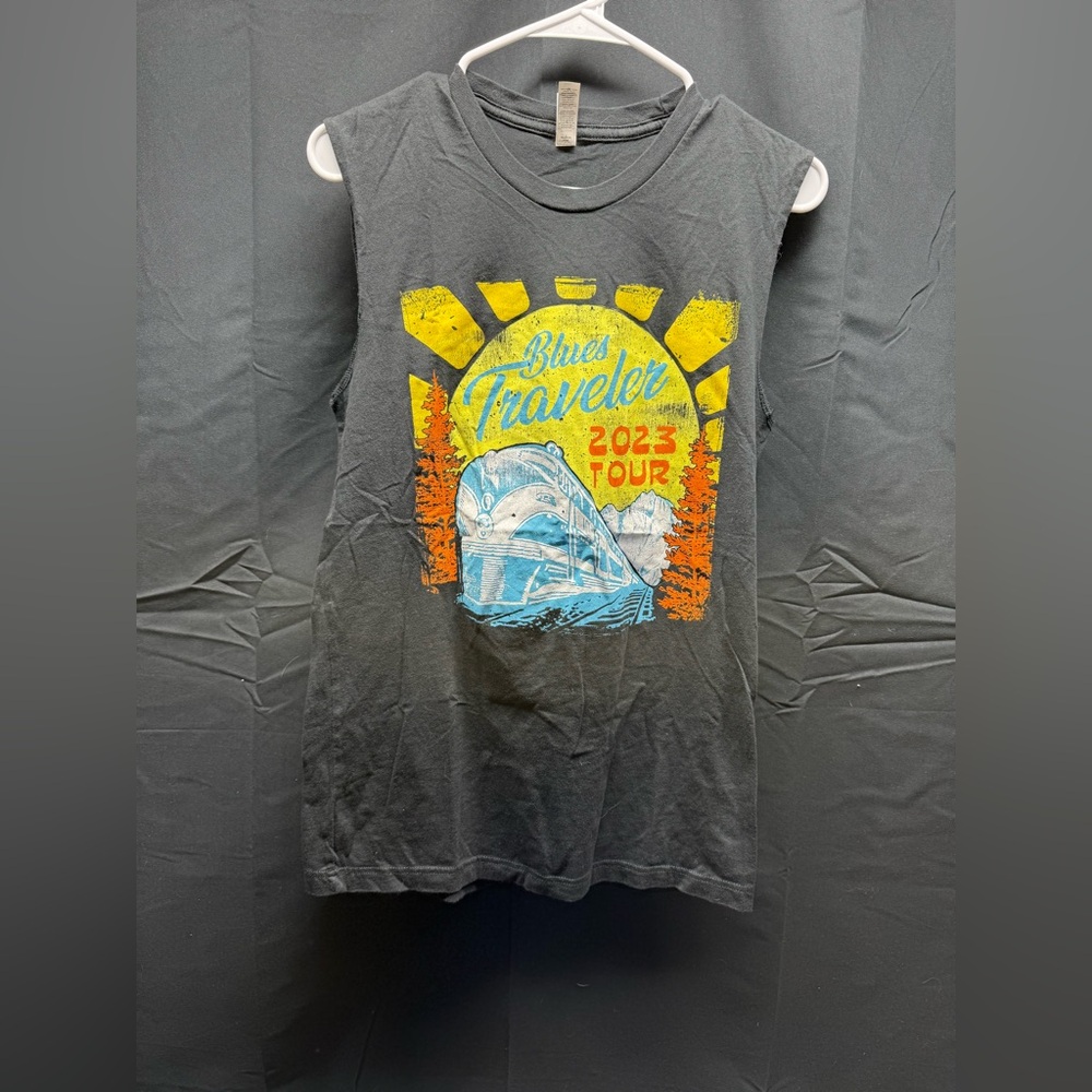 Blues Traveler 2023 Concert Tour Black Tank Sz M (16ab)